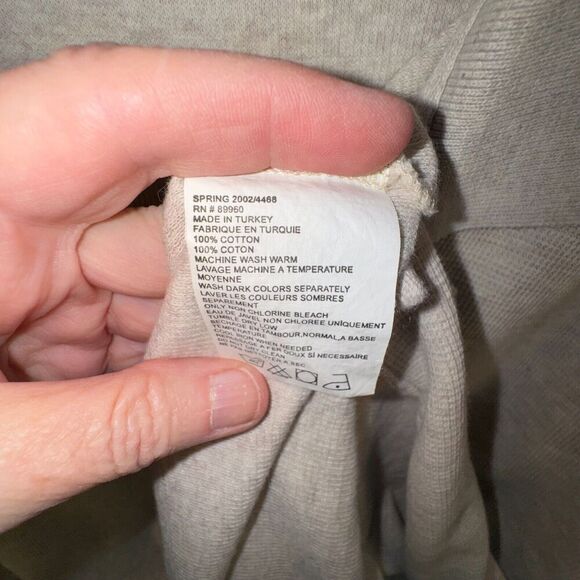 VINTAGE-TIMBERLAND MEN'S POLO SHIRT Medium Gray Short Sleeve Collared - Picture 6 of 9